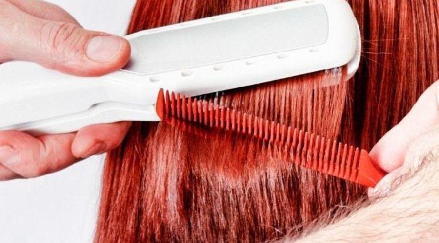 using a hair straightener to kill head lice